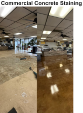 Commercial Concrete Staining
